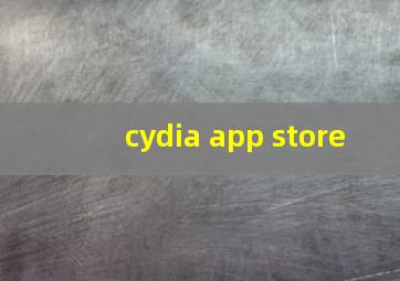 cydia app store